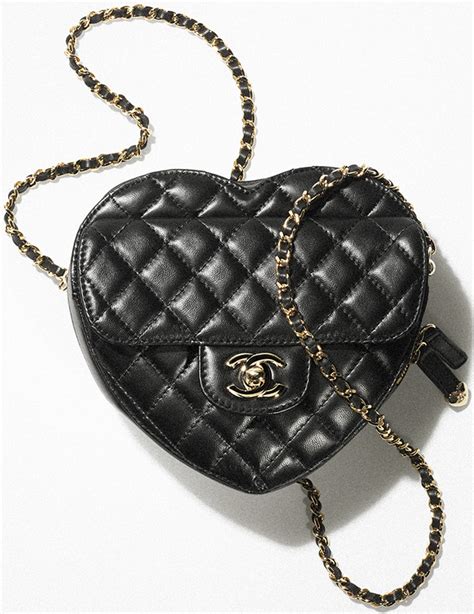 chanel heart crush bag|chanel clutch silver.